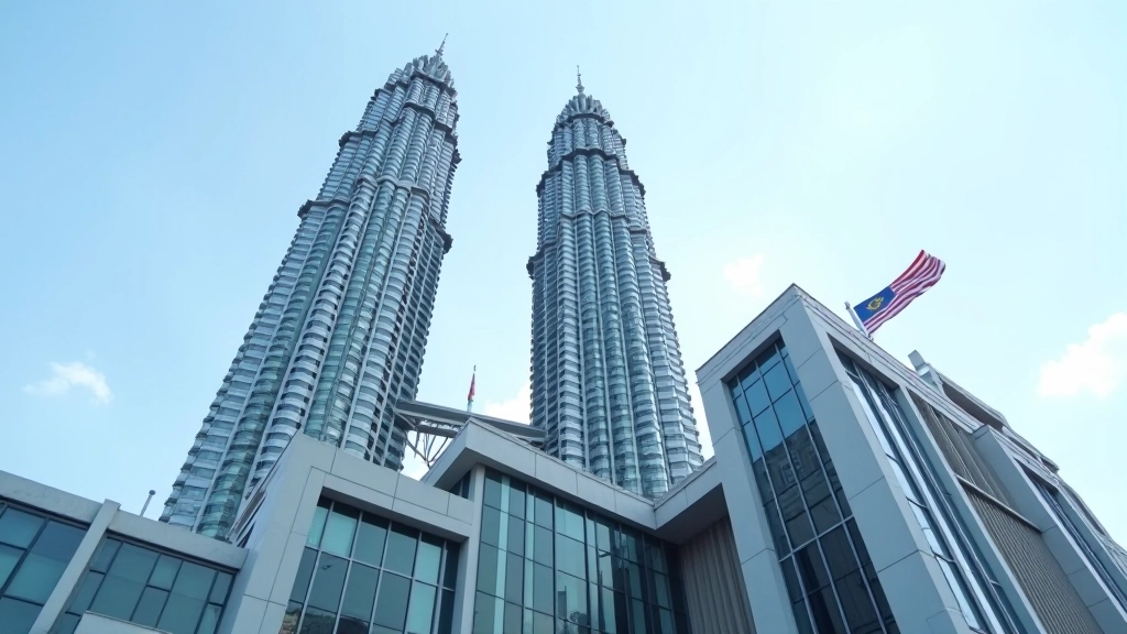 Bank Negara Malaysia headquarters with modern architectural design and official signage